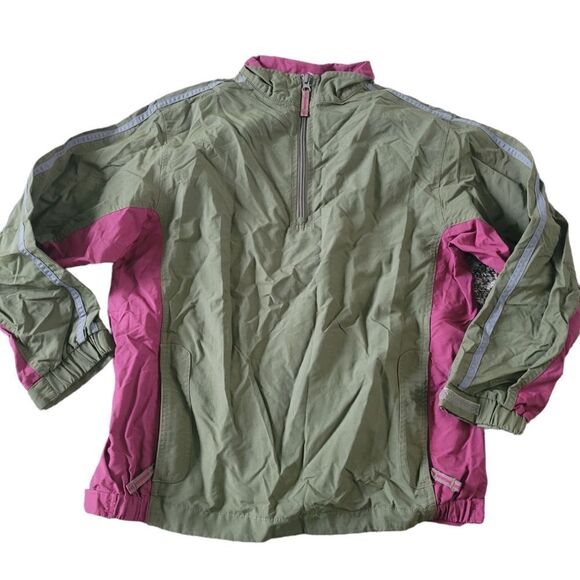 Land's‎ End Half Zip Windbreaker Jacket - Picture 1 of 4